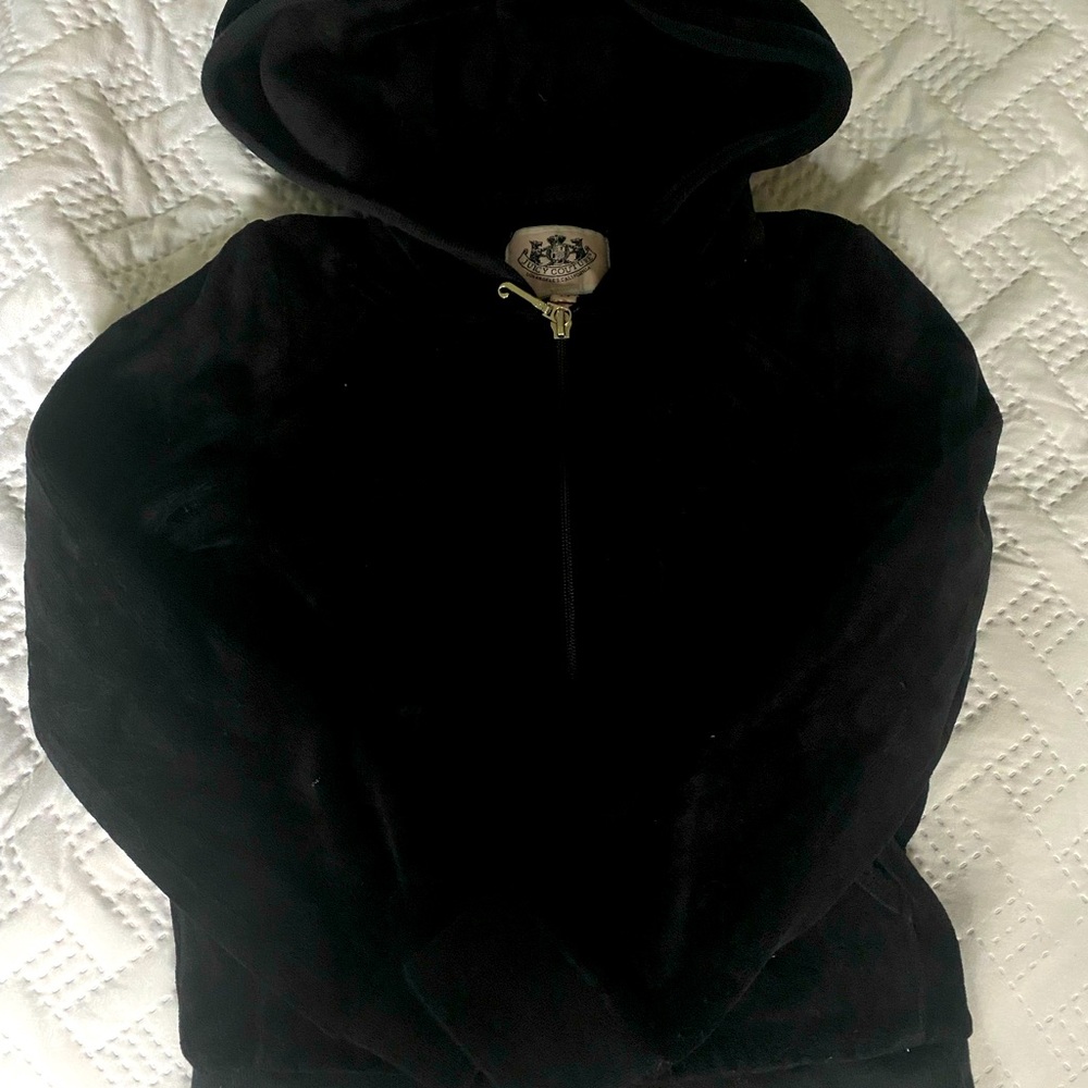 Juicy couture toddler velour zip up jacket size 4/5